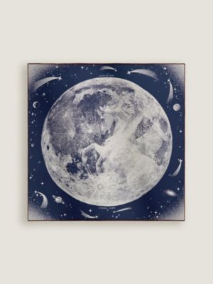 HERMES エルメス　シルクスカーフ 42 夜空 Clair de Lune scarf 70 | Hermès USA